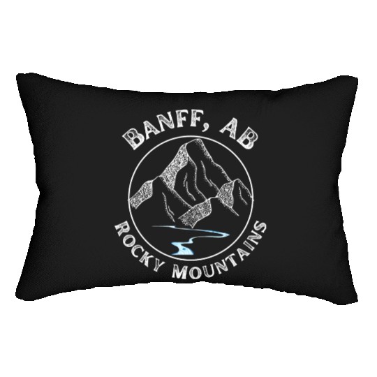 Banff Alberta Rocky Mountains Lumbar Pillows