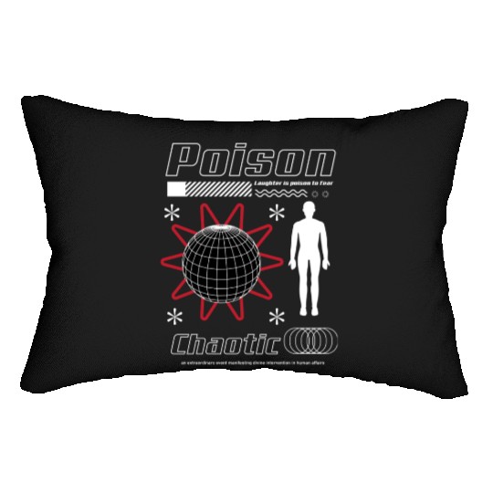 Streetwear Poison Lumbar Pillows Lumbar Pillows Lumbar Pillows