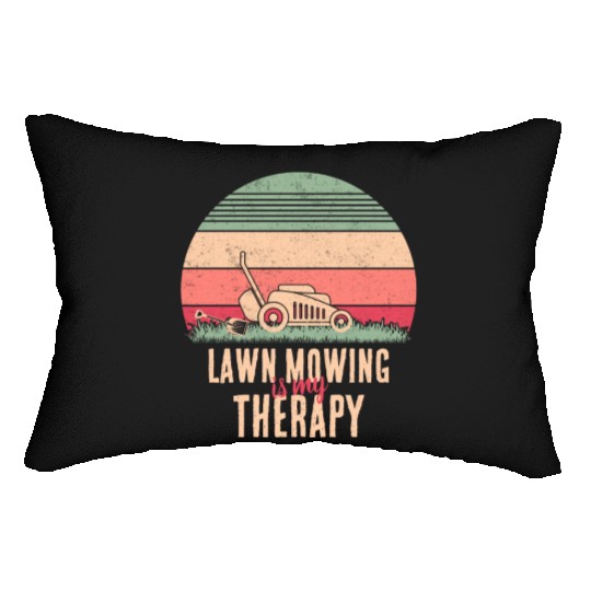 Lawn Mowing Lawn Care Lumbar Pillows