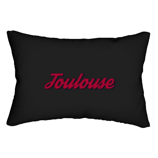 Toulouse France - French City Lumbar Pillows