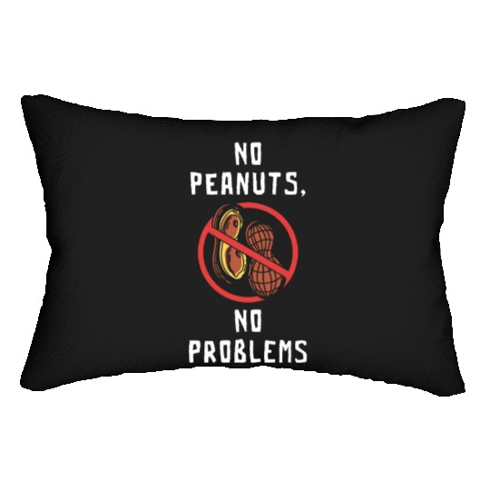 No Peanuts No Problems Peanut Allergic Lumbar Pillows