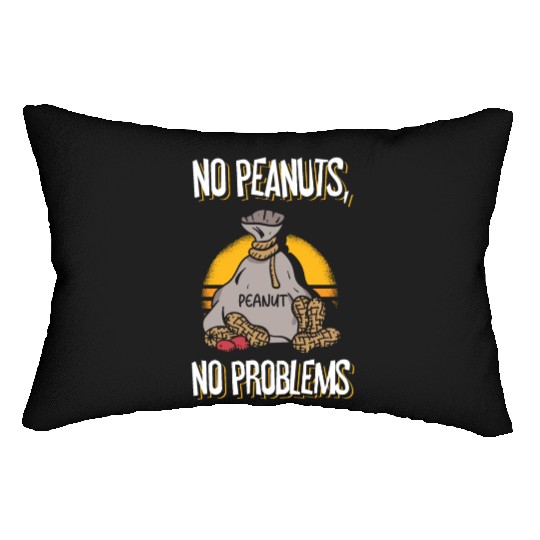 No Peanuts No Problems Peanut Allergic Lumbar Pillows