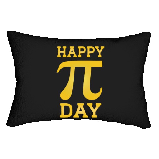 Happy Pi Day Lumbar Pillows