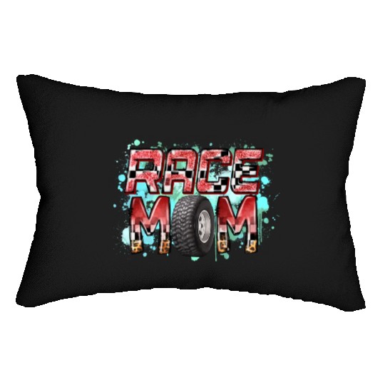 Race Mom Lumbar Pillows