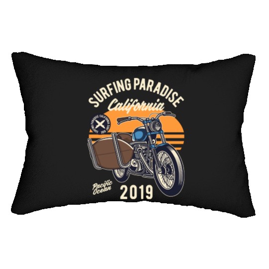 Motorcycle Bike Lumbar Pillows