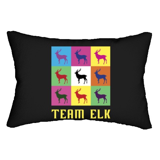 Team Elk Lumbar Pillows