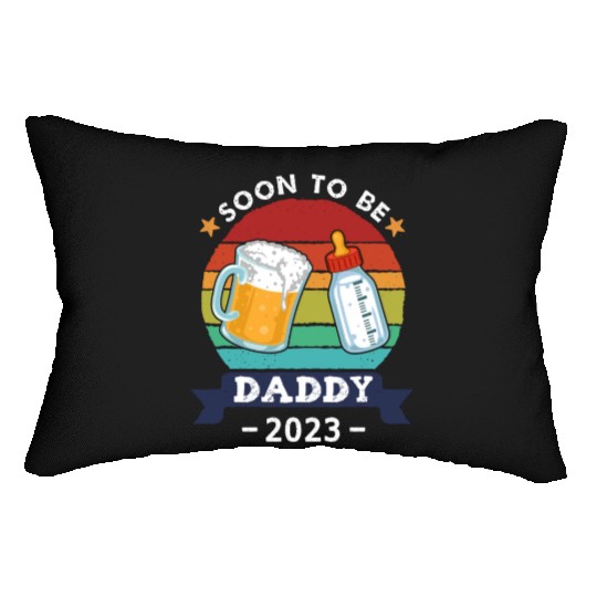 Soon To Be Daddy 2023 Lumbar Pillows