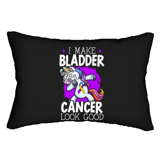 Bladder Cancer Warrior Bladder Cancer Awareness Lumbar Pillows