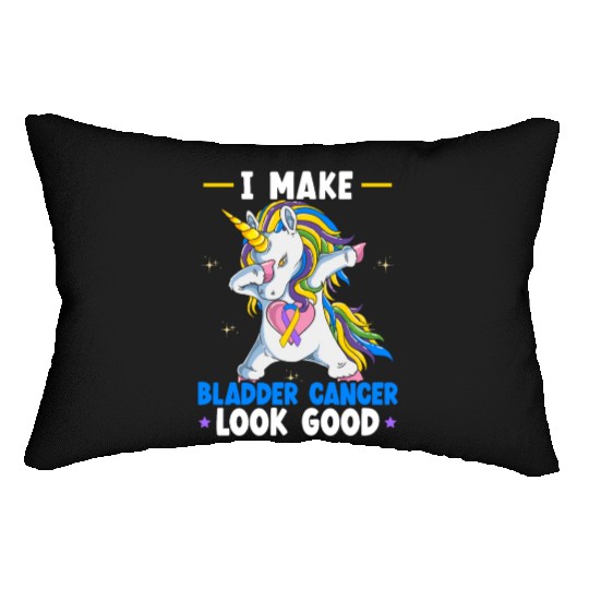 Bladder Cancer Warrior Bladder Cancer Awareness Lumbar Pillows