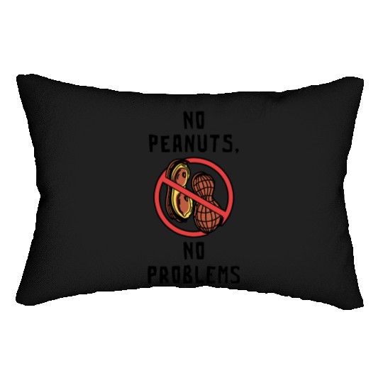 No Peanuts No Problems Peanut Allergic Lumbar Pillows
