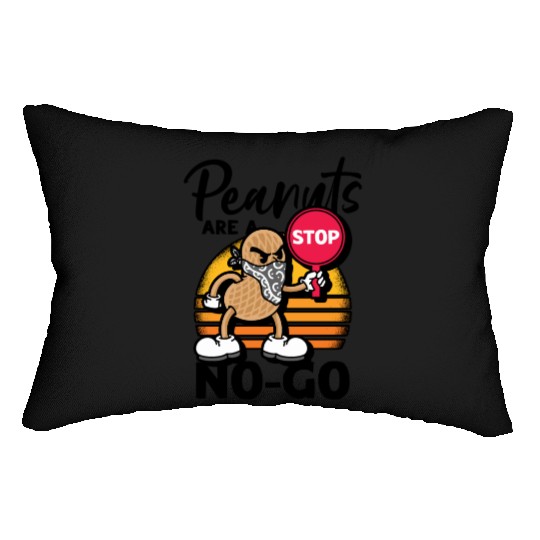 Peanuts Are A No-Go Peanut Allergic Lumbar Pillows