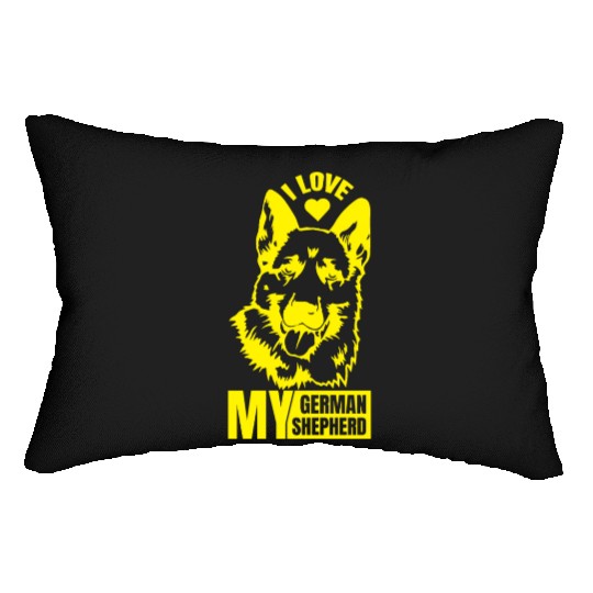 I love my German Shepherd Lumbar Pillows