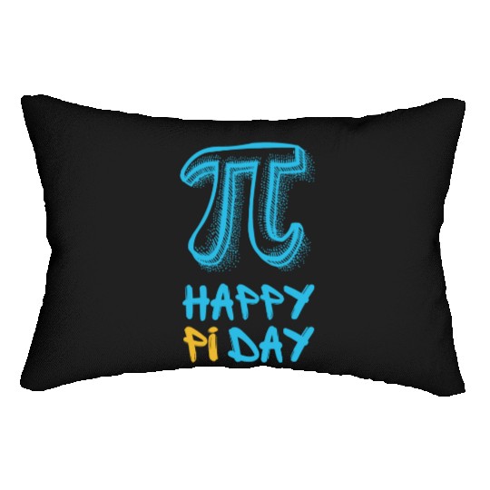 Happy PI Day Mathematic Math Teacher Gift Lumbar Pillows