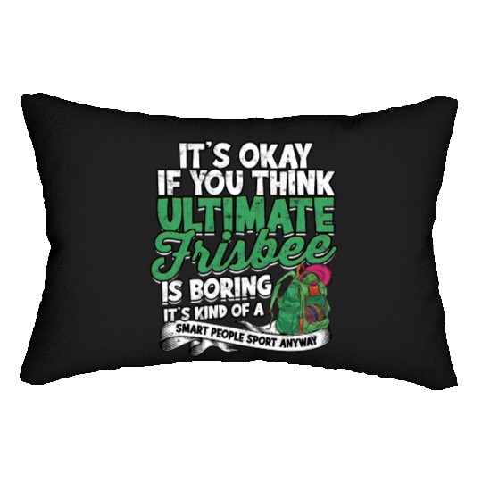 Ultimate Frisbee Importanter Disc Golf Ultimate Lumbar Pillows