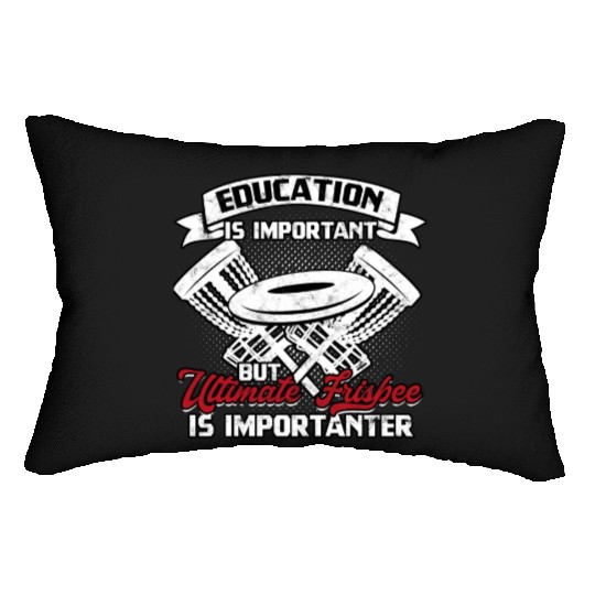 Ultimate Frisbee Importanter Disc Golf Ultimate Lumbar Pillows