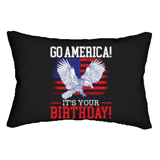 Patriotic America USA Flag 4th Of July American Lumbar Pillows