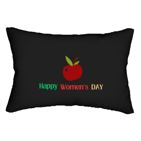 Embrace Equity Happy Women's Day Lumbar Pillows
