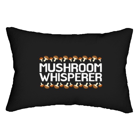 Mushroom Cultivation Farmer Lumbar Pillows