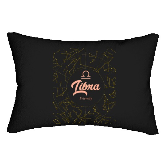 Libra Friendly Astronomy Lumbar Pillows