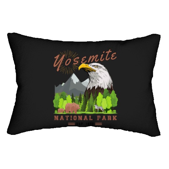 Yosemite National Park Lumbar Pillows