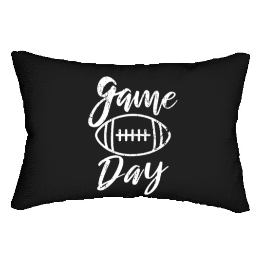Game Day - Football - Throwback Design - Classic Lumbar Pillows