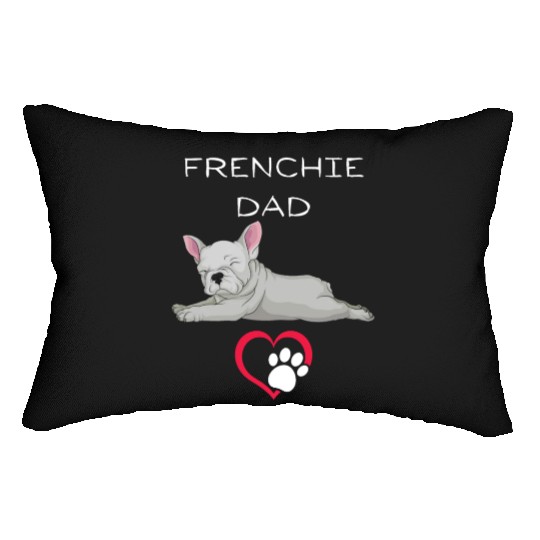 Frenchie Dad Classic Lumbar Pillows