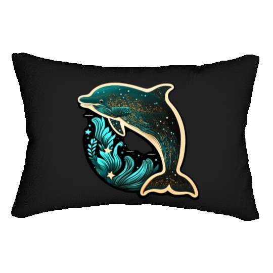 Dolphin Lumbar Pillows