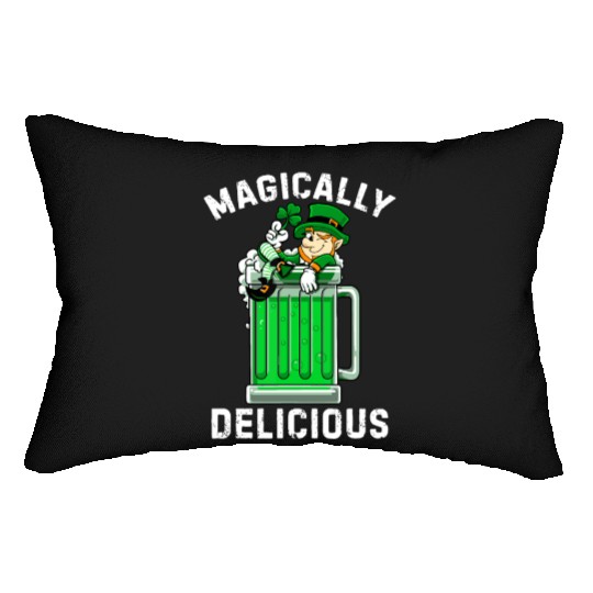 Magically Delicious idea St Patricks Day Drinking Lumbar Pillows