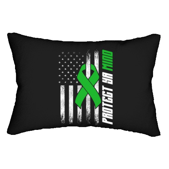 Protect Ya Mind Mental Health Awareness Depression Lumbar Pillows