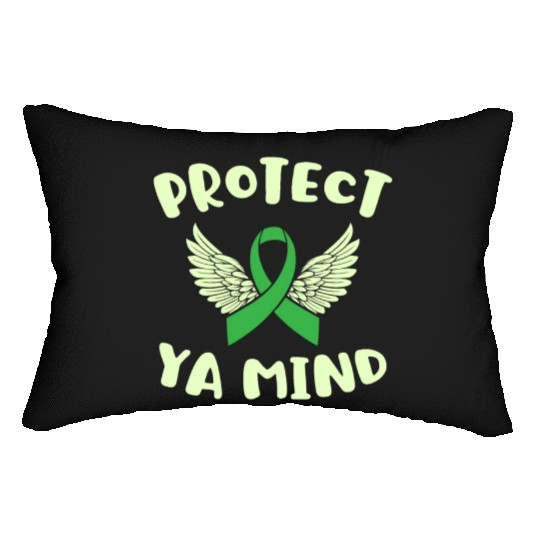 Protect Ya Mind Mental Health Awareness Depression Lumbar Pillows