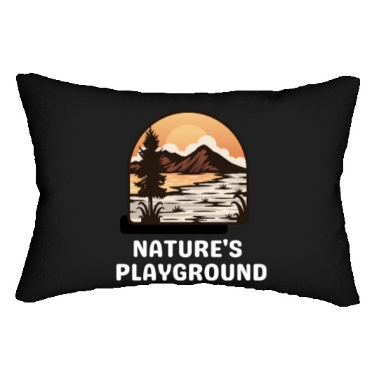 Nature's Playground Lumbar Pillows