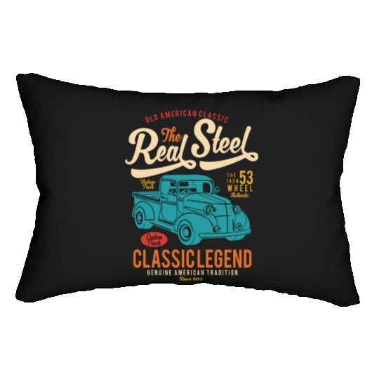 Old American Classic The Real Steel The Iron 53 Wh Lumbar Pillows