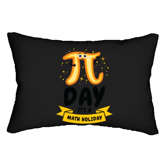 Pi Day Math Holiday Pi Symbol Number Lumbar Pillows