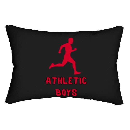 athletic boys Lumbar Pillows