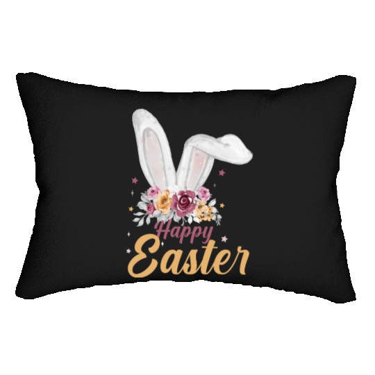 Happy Easter Day Cute Easter Lumbar Pillows