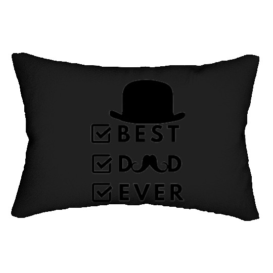 Best Dad Ever- I Love My Dad Lumbar Pillows