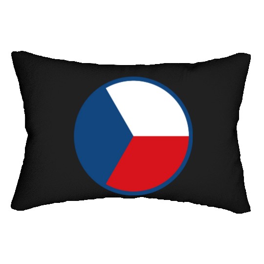 Czech Air Force Current Emblem Lumbar Pillows