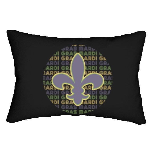 Mardi Gras New Orleans Lumbar Pillows