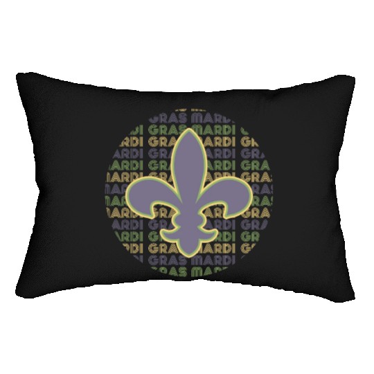 Mardi Gras New Orleans Lumbar Pillows