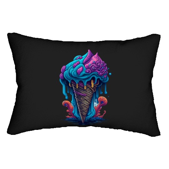 ice cream Lumbar Pillows