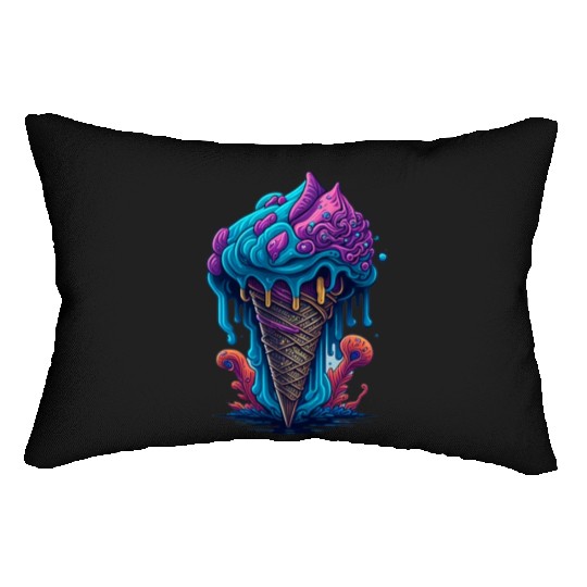 ice cream Lumbar Pillows