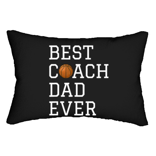 Best Basketball Coach Dad Ever Coaching Fathers Gi Lumbar Pillows
