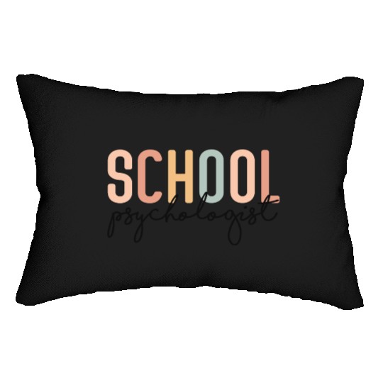 School Psychologist Gift Lumbar Pillows