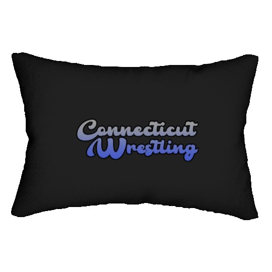 Connecticut Wrestling Lumbar Pillows