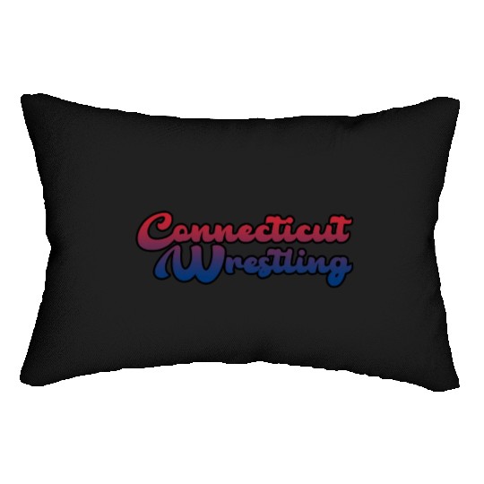 Connecticut Wrestling Lumbar Pillows