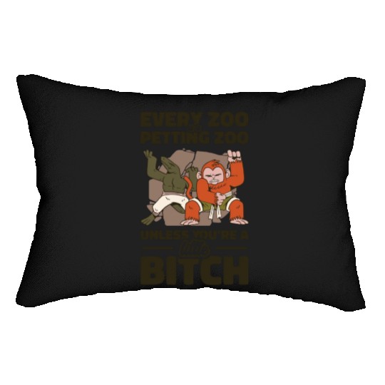 Zookeeper Petting Wildlife Zookeeping Nature Lumbar Pillows