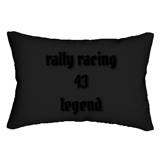 ken block rally racing legend Lumbar Pillows