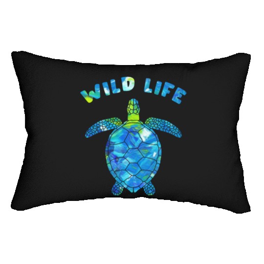Wildlife Turtles Reptile Sea Animal Tortoise love Lumbar Pillows