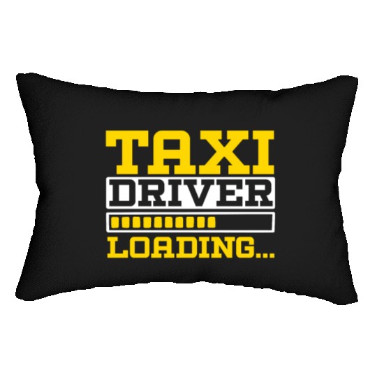 Taxi Driver Loading Taxicab Cab Driver Cabbie Lumbar Pillows