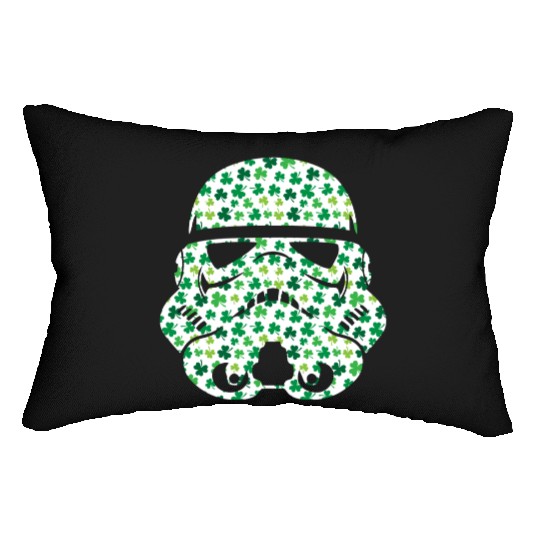 Stormtrooper Saint Patricks Day Lumbar Pillows
